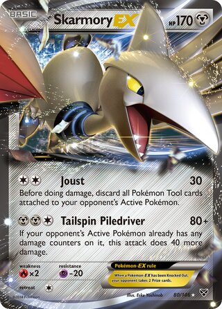 Skarmory-EX 80/146 - XY Base