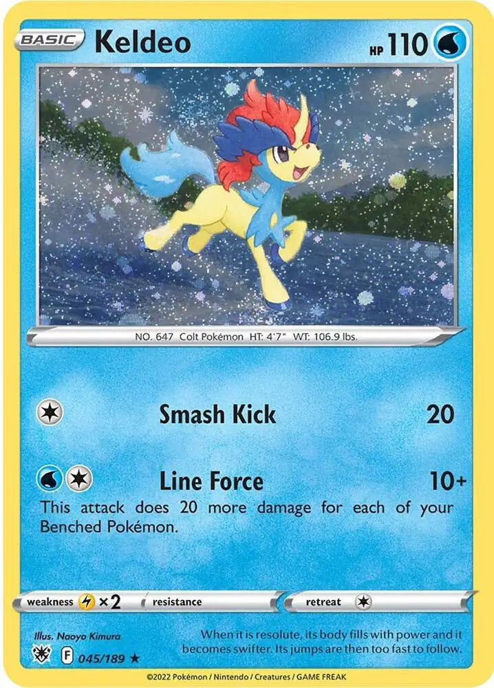 Keldeo Cosmos Holo 45 - Miscellaneous Promos