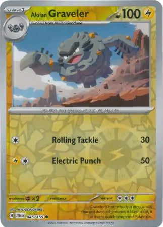 Alolan Graveler 045/159 - Journey Together