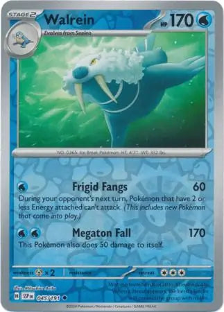 Walrein 045/191 - Surging Sparks