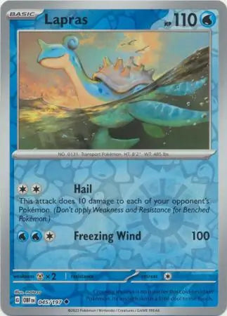 Lapras 045/197 - Obsidian Flames