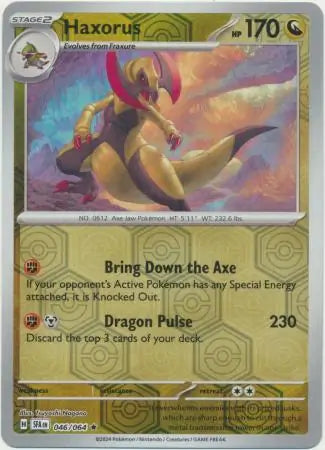Haxorus 046/064 - Shrouded Fable