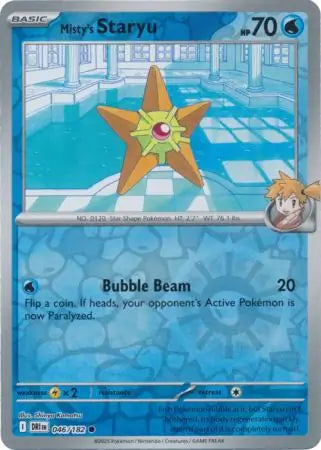 Misty's Staryu 046/182 - Destined Rivals