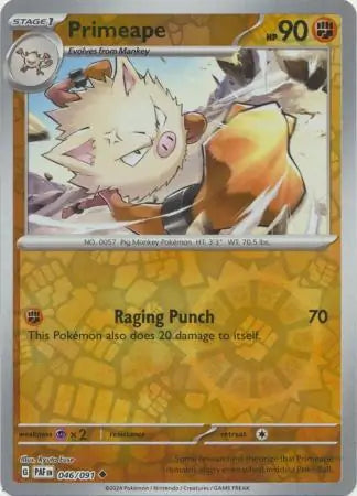Primeape 046/091 - Paldean Fates
