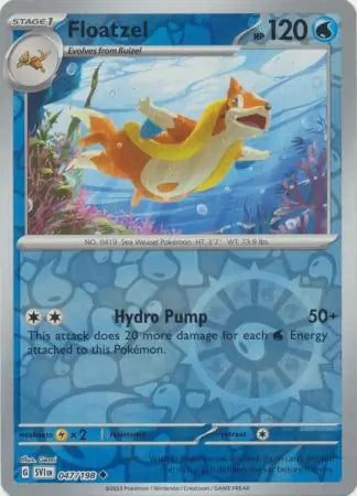 Floatzel 047/198 - Scarlet & Violet Base