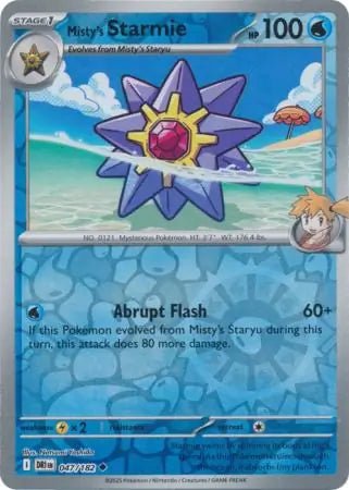 Misty's Starmie 047/182 - Destined Rivals