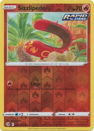 Sizzlipede 047/264 - Fusion Strike
