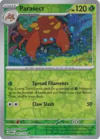 Parasect 047/165 - Scarlet & Violet 151