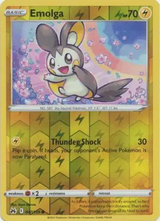 Emolga 047/159 - Crown Zenith