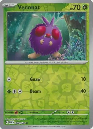 Venonat 048/165 - Scarlet & Violet 151