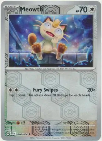 Meowth 048/064 - Shrouded Fable