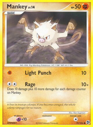 Mankey 79/106 - Emerald