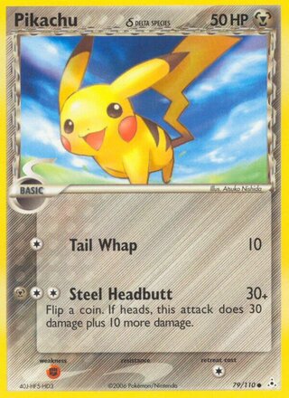 Pikachu 79/110 - Holon Phantoms