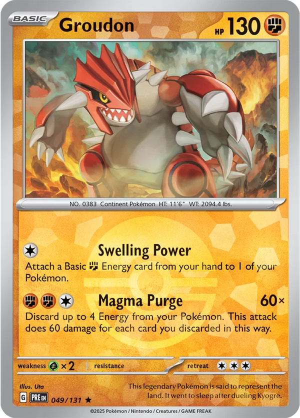 Groudon 049/131 - Prismatic Evolutions