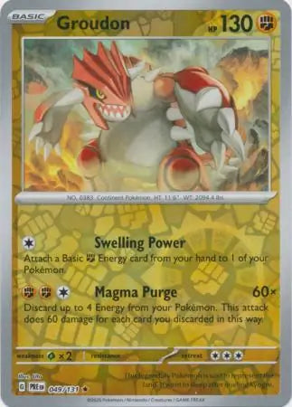 Groudon 049/131 - Prismatic Evolutions
