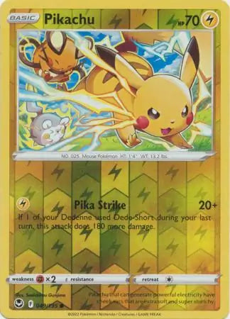 Pikachu 049/195 - Silver Tempest