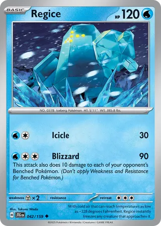 Regice 042/159 - Journey Together