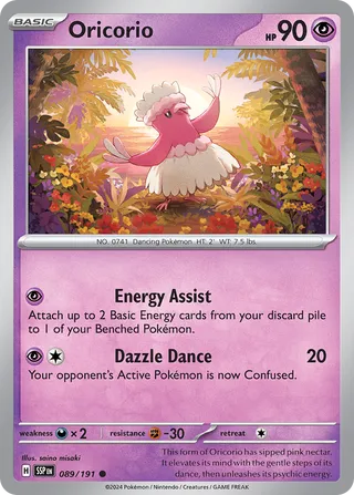 Oricorio 089/191 - Surging Sparks