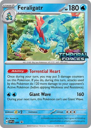 Feraligatr 089 - Scarlet & Violet Promos