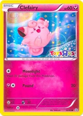 Clefairy Toys R Us Promo 50 - Miscellaneous Promos
