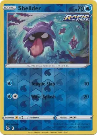 Shellder 050/264 - Fusion Strike