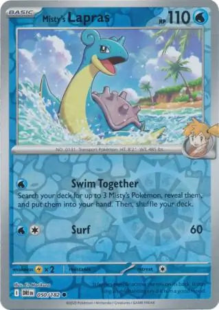 Misty's Lapras 050/182 - Destined Rivals