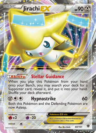 Jirachi-EX 60/101 - Plasma Blast