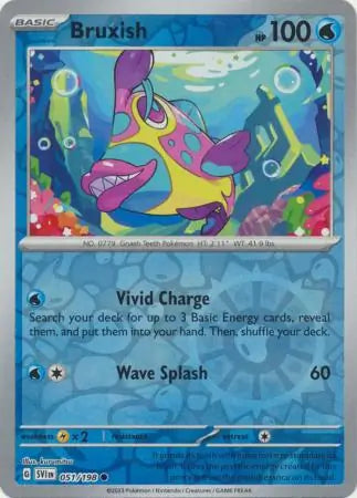 Bruxish 051/198 - Scarlet & Violet Base