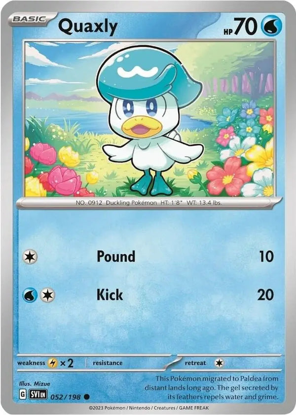 Quaxly Mirage Holo 52 - Miscellaneous Promos