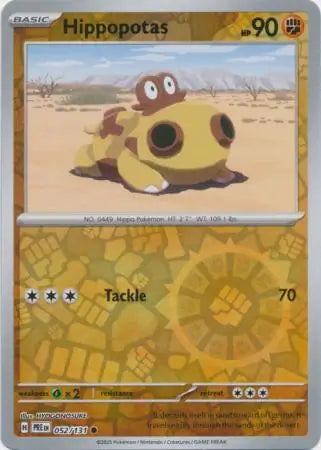 Hippopotas 052/131 - Prismatic Evolutions