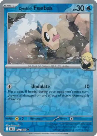 Cynthia's Feebas 052/182 - Destined Rivals