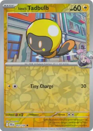 Iono's Tadbulb 052/159 - Journey Together
