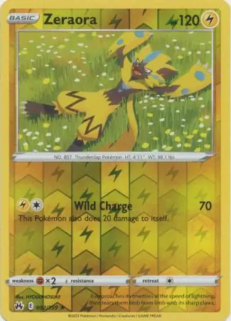 Zeraora 052/159 - Crown Zenith