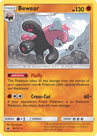 Bewear 56/111 - Crimson Invasion