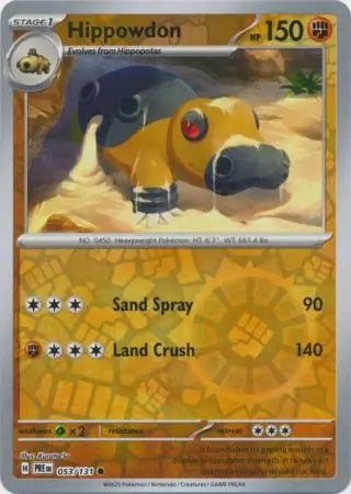 Hippowdon 053/131 - Prismatic Evolutions
