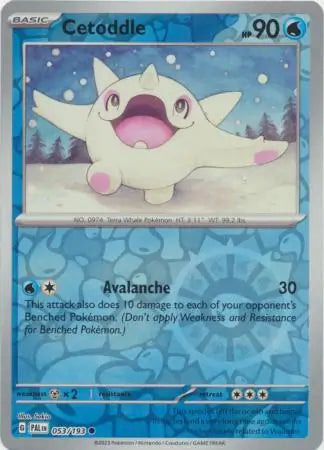 Cetoddle 053/193 - Paldea Evolved