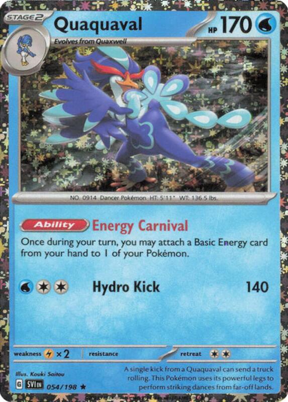 Quaquaval Sparkle Holo 54 - Miscellaneous Promos