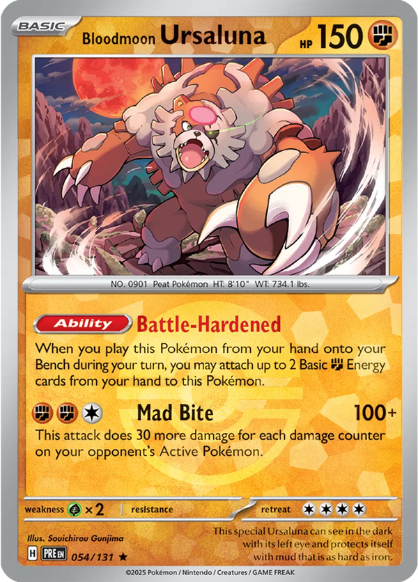 Bloodmoon Ursaluna 054/131 - Prismatic Evolutions