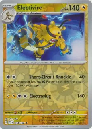 Electivire 054/162 - Temporal Forces