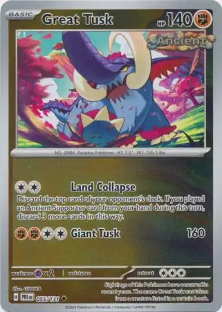 Great Tusk 055/131 - Prismatic Evolutions