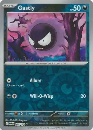 Gastly 055/091 - Paldean Fates