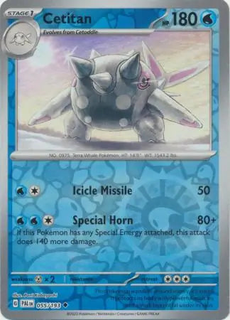 Cetitan 055/193 - Paldea Evolved