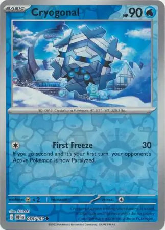 Cryogonal 055/197 - Obsidian Flames