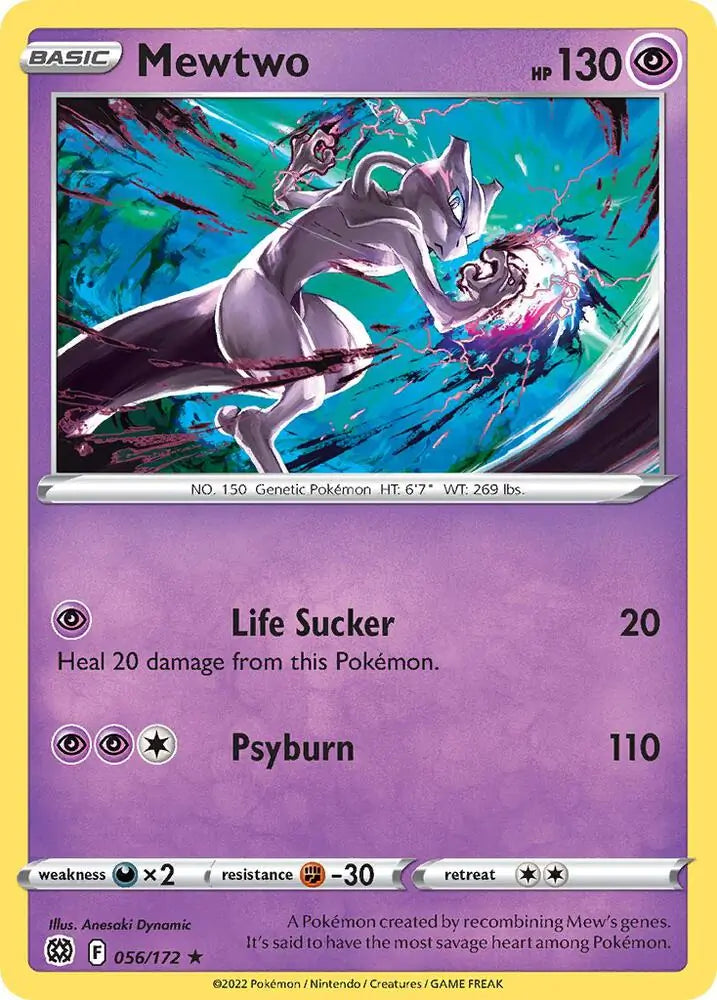 Mewtwo Cosmos Holo 56 - Miscellaneous Promos