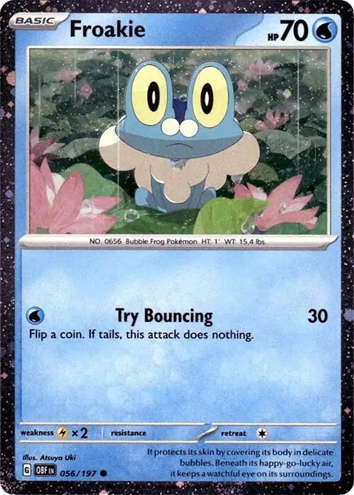 Froakie Cosmos Holo 56 - Miscellaneous Promos