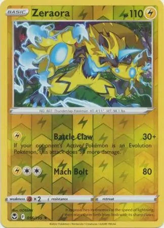 Zeraora 056/195 - Silver Tempest