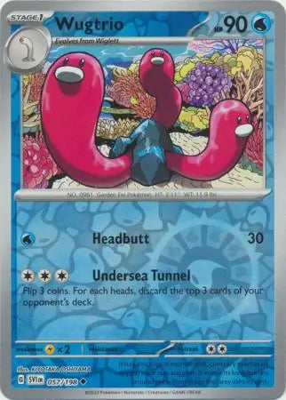 Wugtrio 057/198 - Scarlet & Violet Base