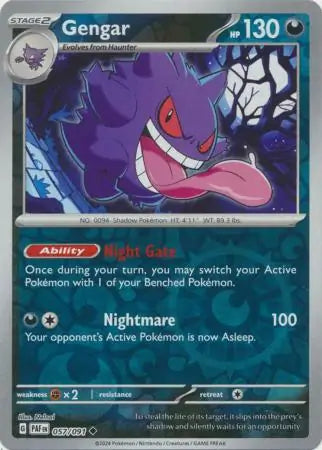 Gengar 057/091 - Paldean Fates