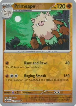 Primeape 057/165 - Scarlet & Violet 151
