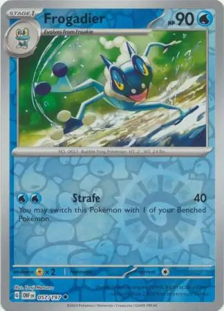 Frogadier 057/197 - Obsidian Flames
